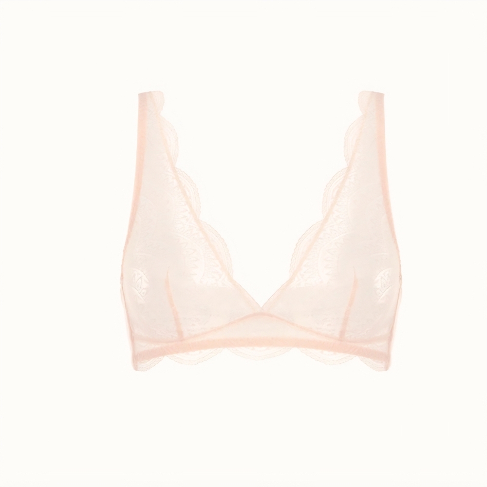 Simone Perele Karma Lace Bralette in Tan